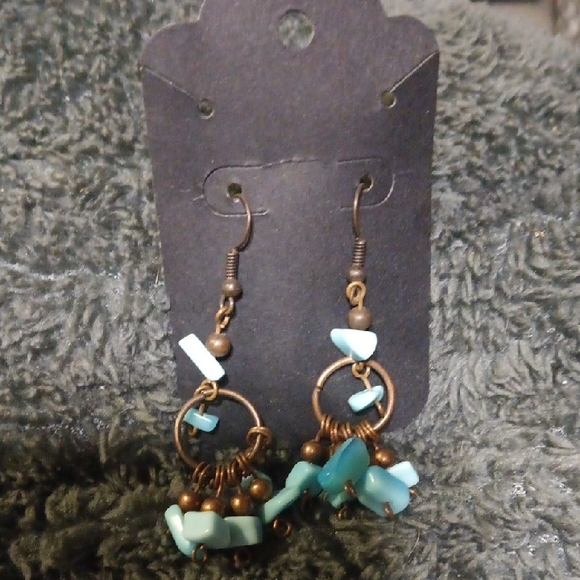 Jewelry - Turquoise Dangle Earrings